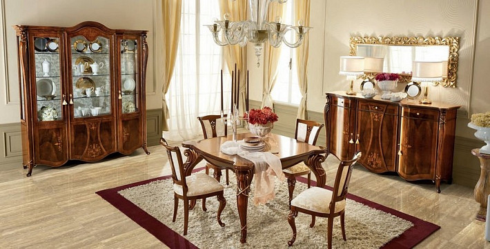 Итальянская мебель в гостиную классика Principessa фото 1