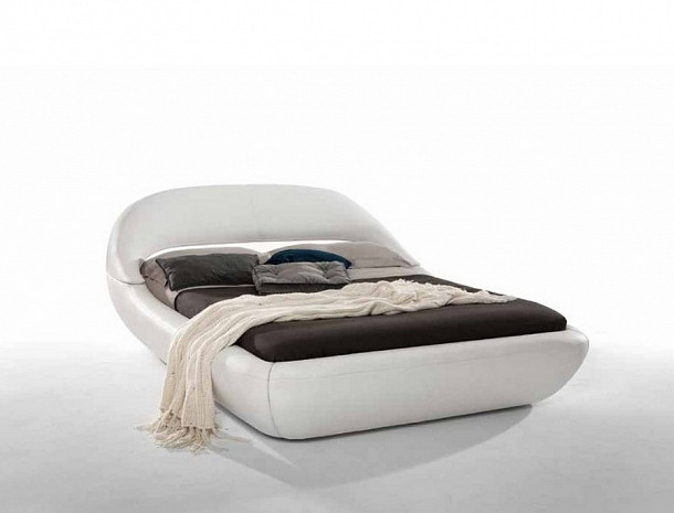 Кровать двуспальная итальянская с мягким изголовьем Sleepy фото 4