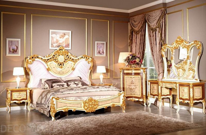 Кровать в спальню классическая Эсмиральда CM12 DCM фото 4