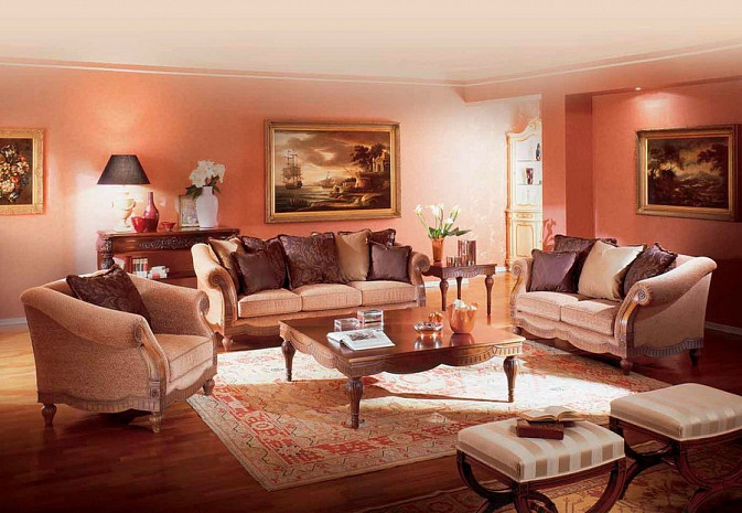 Итальянский диван в гостиную Impero Fogazzaro фото 3