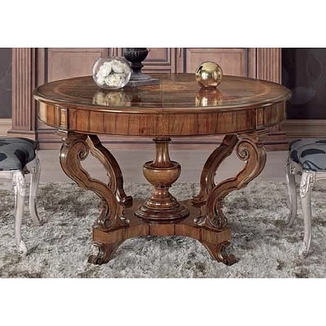 Стол обеденный круглый раздвижной DMBT.3M290 фото 1