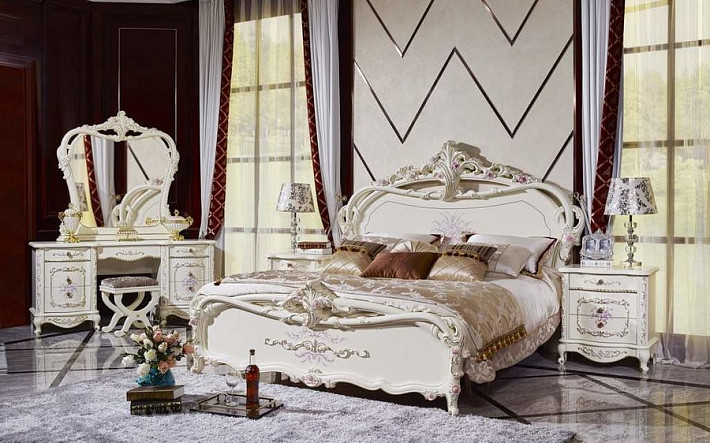 Кровать в спальню классическая Оливия 607 DCM фото 2