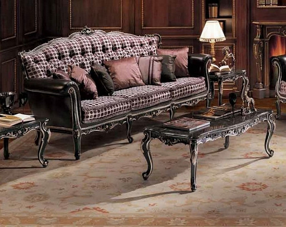 Итальянский диван трехместный Barocco Gozzano фото 4