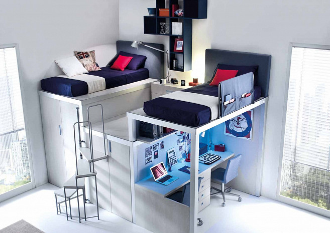 Мебель для комнаты подростков итальянская Tiiramolla 312 фото 1
