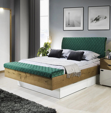 Кровать двуспальная в современном стиле Rio фото 1