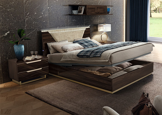 Кровать двуспальная в современном стиле Smart Patrizio фото 6
