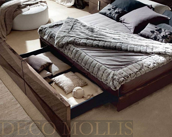 Лакированная кровать 160 Eva фото 2