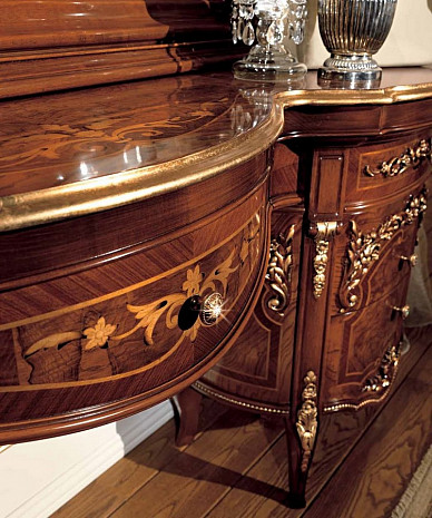 Туалетный столик с зеркалом элитный Reggenza Luxury фото 3