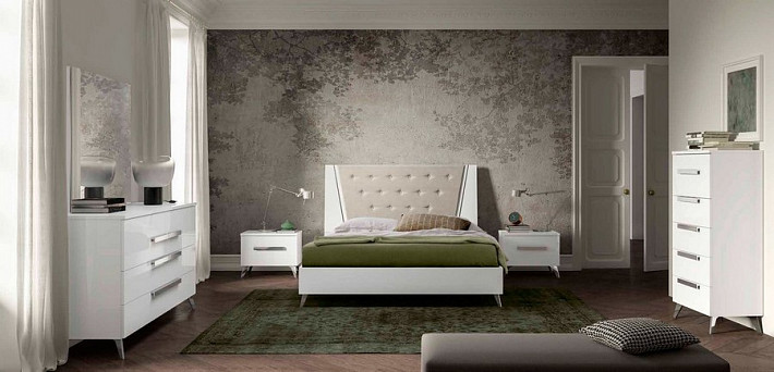 Итальянская кровать двуспальная Aura фото 2