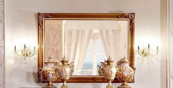 Зеркало настенное итальянское Prestige Plus Barnini Oseo фото 1