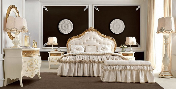 Спальня классическая светлая Floreale фото 1