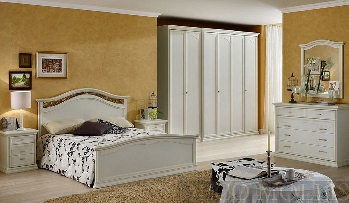 Спальня в белом цвете Ambra фото 9