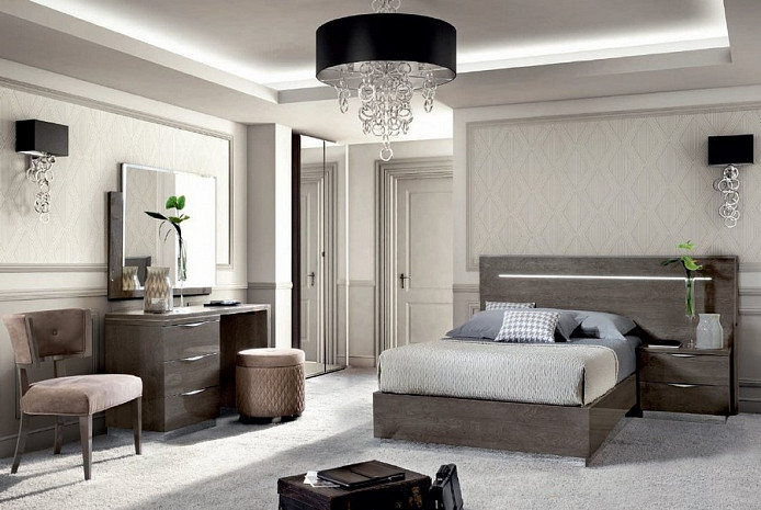 Спальня в современном стиле Platinum фото 10