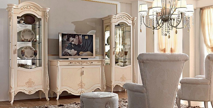 Зеркало настенное в гостиную Prestige Barnini Oseo фото 4