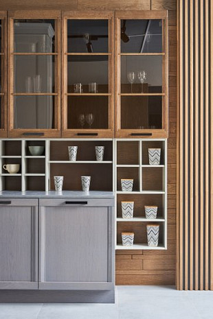 Кухонный гарнитур в стиле лофт Модена фото 3