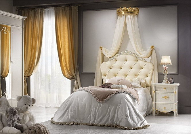 Кровать в спальню светлая Bellini фото 1