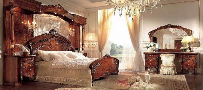 Кровать итальянская мягкая Reggenza Luxury фото 3