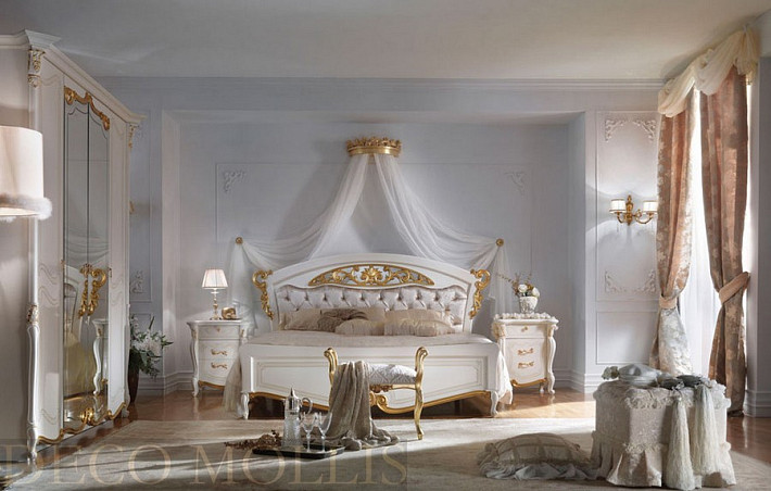 Кровать в классическом стиле 180 La Fenice фото 3