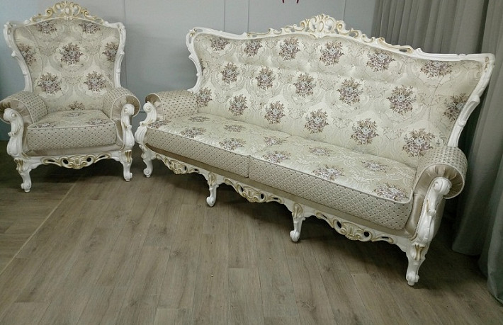 Комплект мягкой мебели в классическом стиле Цецилия фото 4