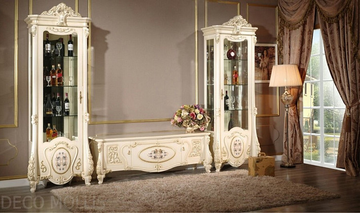Мебель для гостиной классическая Ле Роз CM10 DCM фото 1
