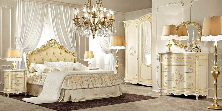 Спальня итальянская светлая Alchimie Panarea фото 1