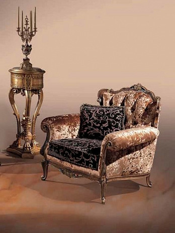 Кресло в гостиную мягкое Barocco Austen фото 1