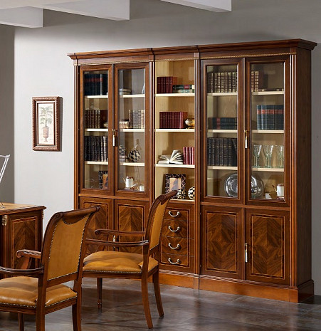 Библиотека в кабинет классическая Orfeo фото 1