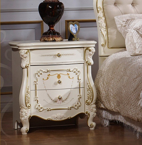 Мебель для спальни классическая белая Мадонна фото 4