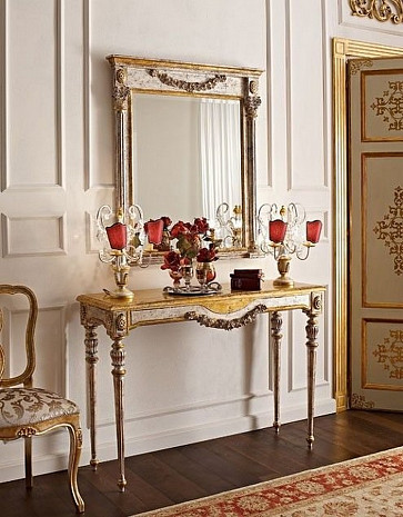 Столик консольный с зеркалом классический Andrea Fanfani фото 1