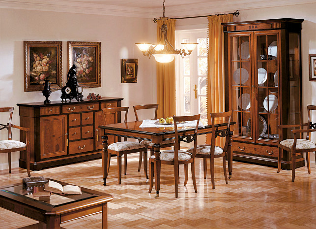 Гостиная-столовая в классическом стиле Icaro фото 1
