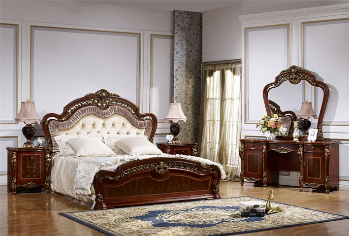 Кровать в спальню классическая Ромео фото 4