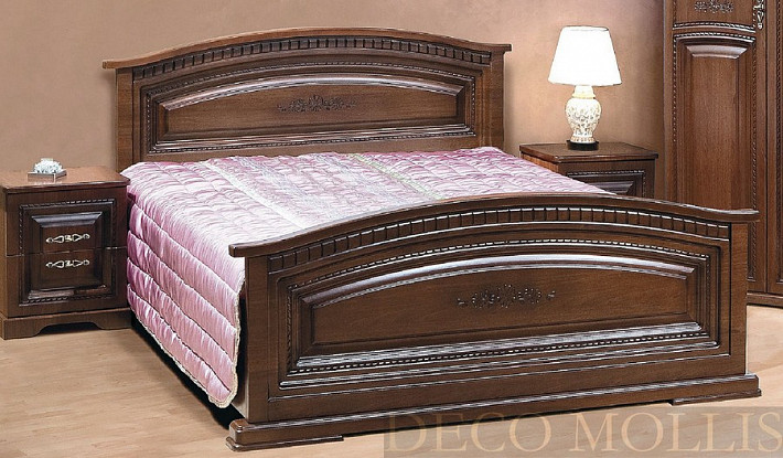 Классическая двуспальная кровать 160 Венера фото 1