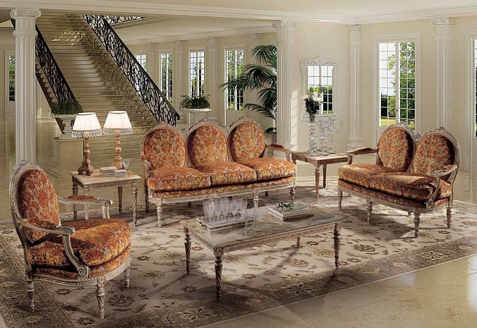 Набор мягкой мебели Luigi XVI Leopardi фото 1
