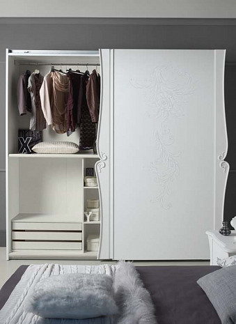 Мебель для спальни белая в современном стиле Doris фото 4