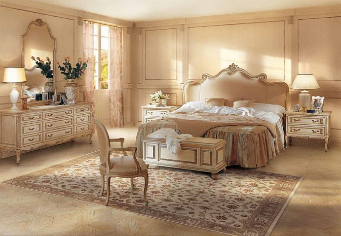 Кровать двуспальная классическая Luigi XV Brahms фото 3