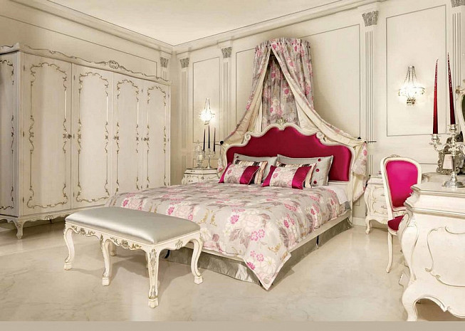 Кровать двуспальная классическая Luigi XV Brahms фото 4