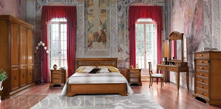 Спальня в цвете вишня Puccini фото 2