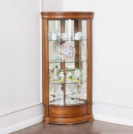 Угловая витрина для гостиной Anabella фото 1