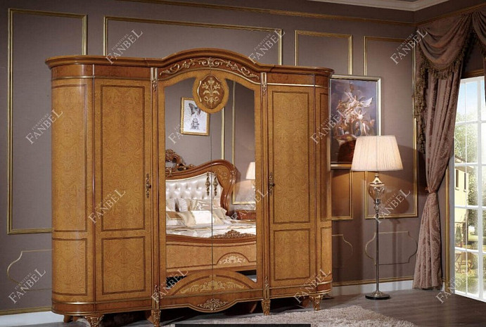 Классическая мебель для спальни Илария фото 5