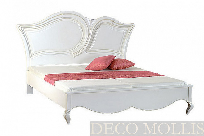 Белая классическая кровать 180 Capri фото 1