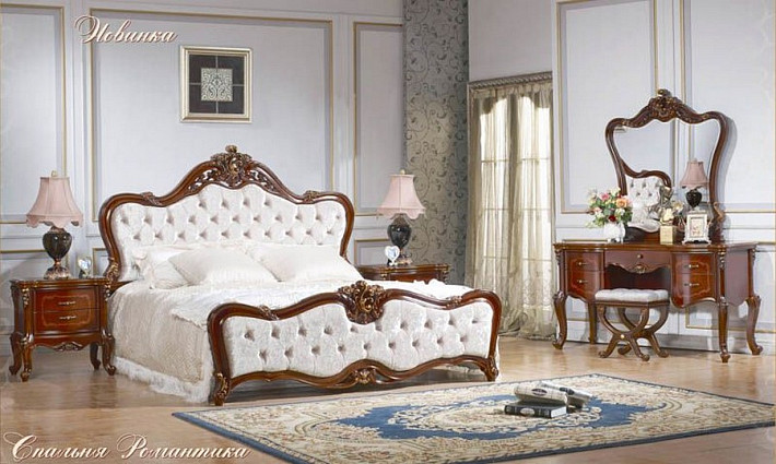 Кровать в спальню классическая Рианна фото 2