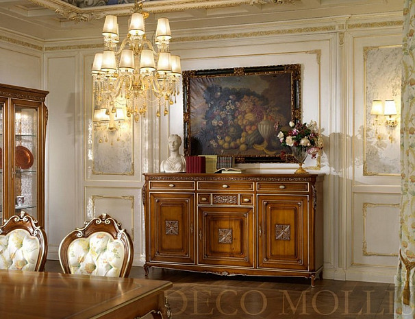 Столовая из массива Palazzo Ducale Bakokko фото 14