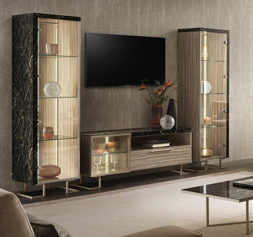 Итальянский гостиный гарнитур Luce Dark фото 1