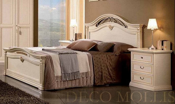 Классическая двуспальная кровать Pleiadi фото 1