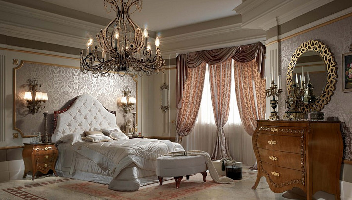 Спальня в классическом стиле La Belle Epoque фото 6