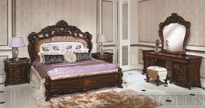 Кровать в классическом стиле 180 Нефертити фото 2