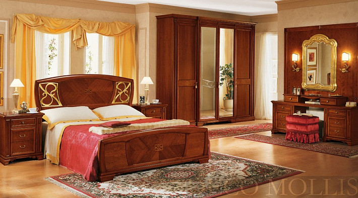 Спальня цвета вишня Tosca фото 5