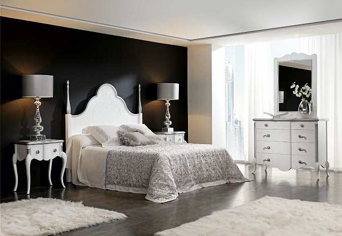 Кровать двуспальная в стиле арт-деко Ares фото 2