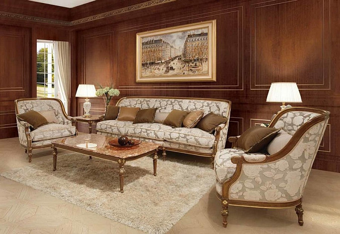 Кресло в гостиную мягкое Luigi XVI Marino фото 5