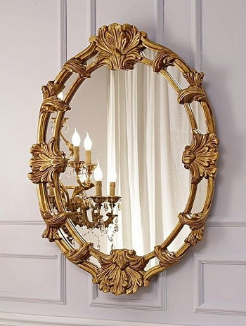 Зеркало овальное в классическом стиле Andrea Fanfani фото 1